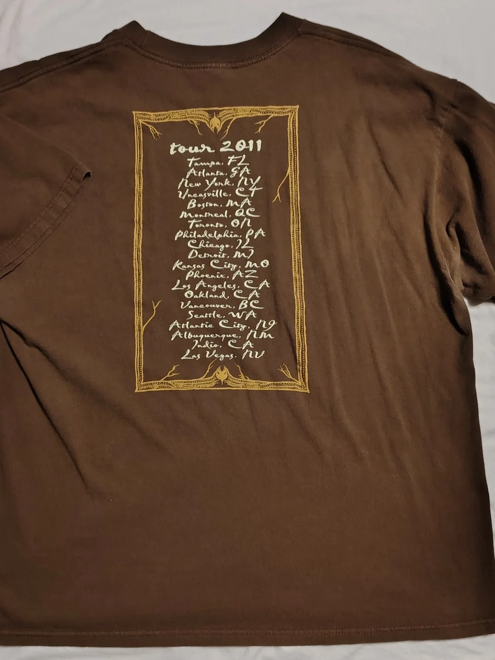 Stevie Nicks 2011 Heart & Soul Tour Concert T-Shirt Size XL - Picture 4 of 7